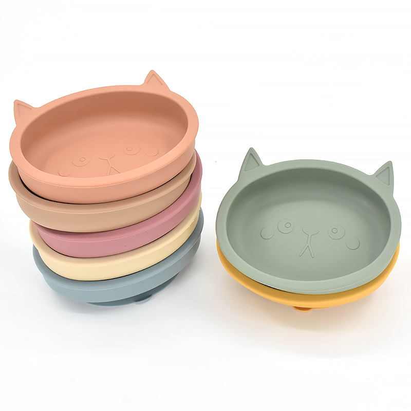 Baby Food Diary - Baby Silicone Feeding Plate Silicone Sucker