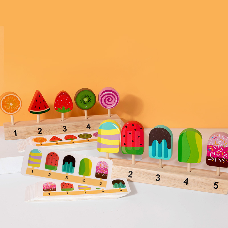 Baby Food Ideas - Children's Popsicle Matching Toys for Girls,