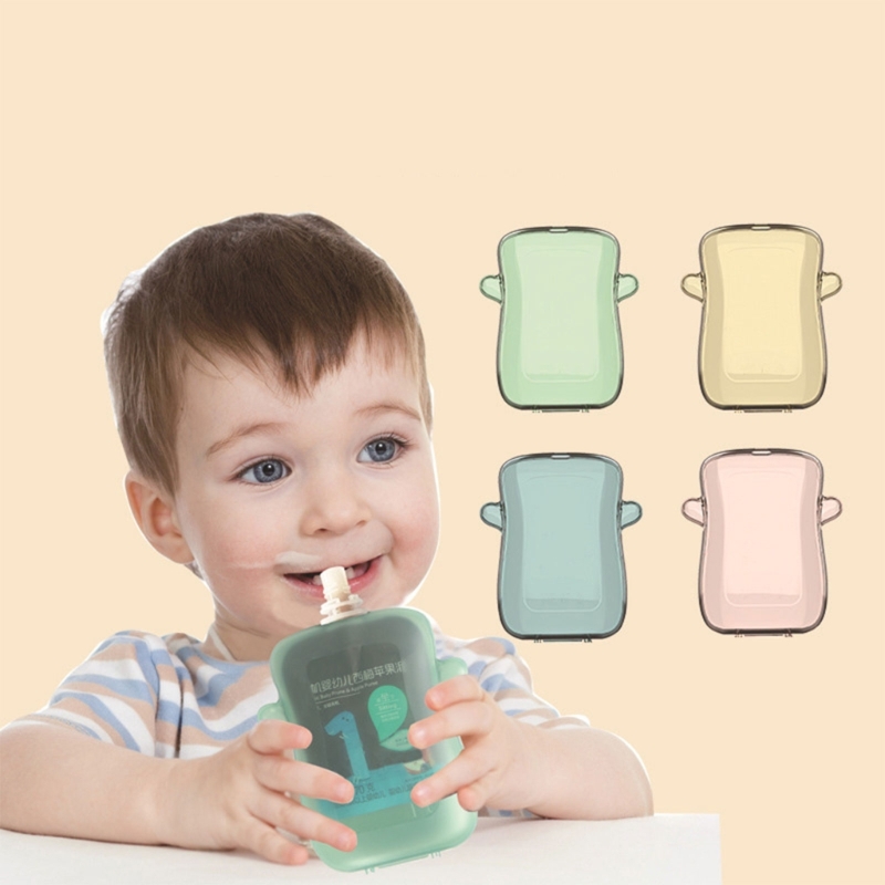 Baby Puree Pouch - Convenient Food Pouch Holder Mess-Free Snack