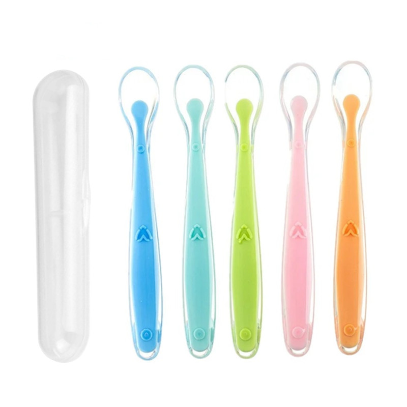 Baby Food Diary - BPA Free Baby Silicone Spoons First