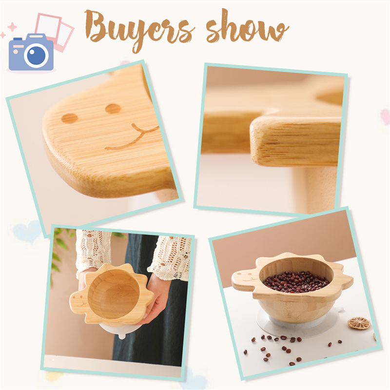 Baby Wooden Tableware Set Dino - Baby Food Dispensing Spoon 评论和价格