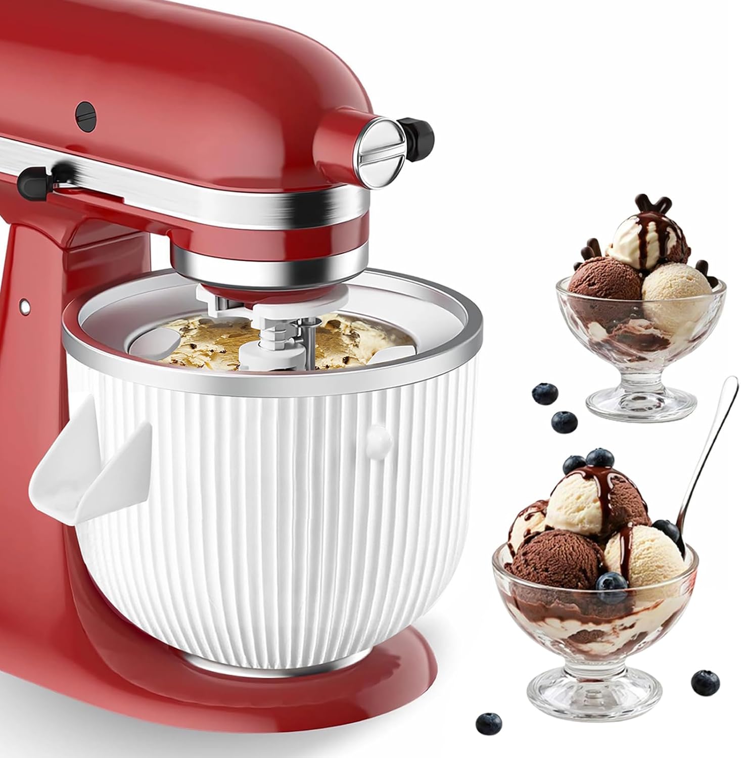 Ice Cream Maker Attachment for - Baby Food Yogurt 评论和价格