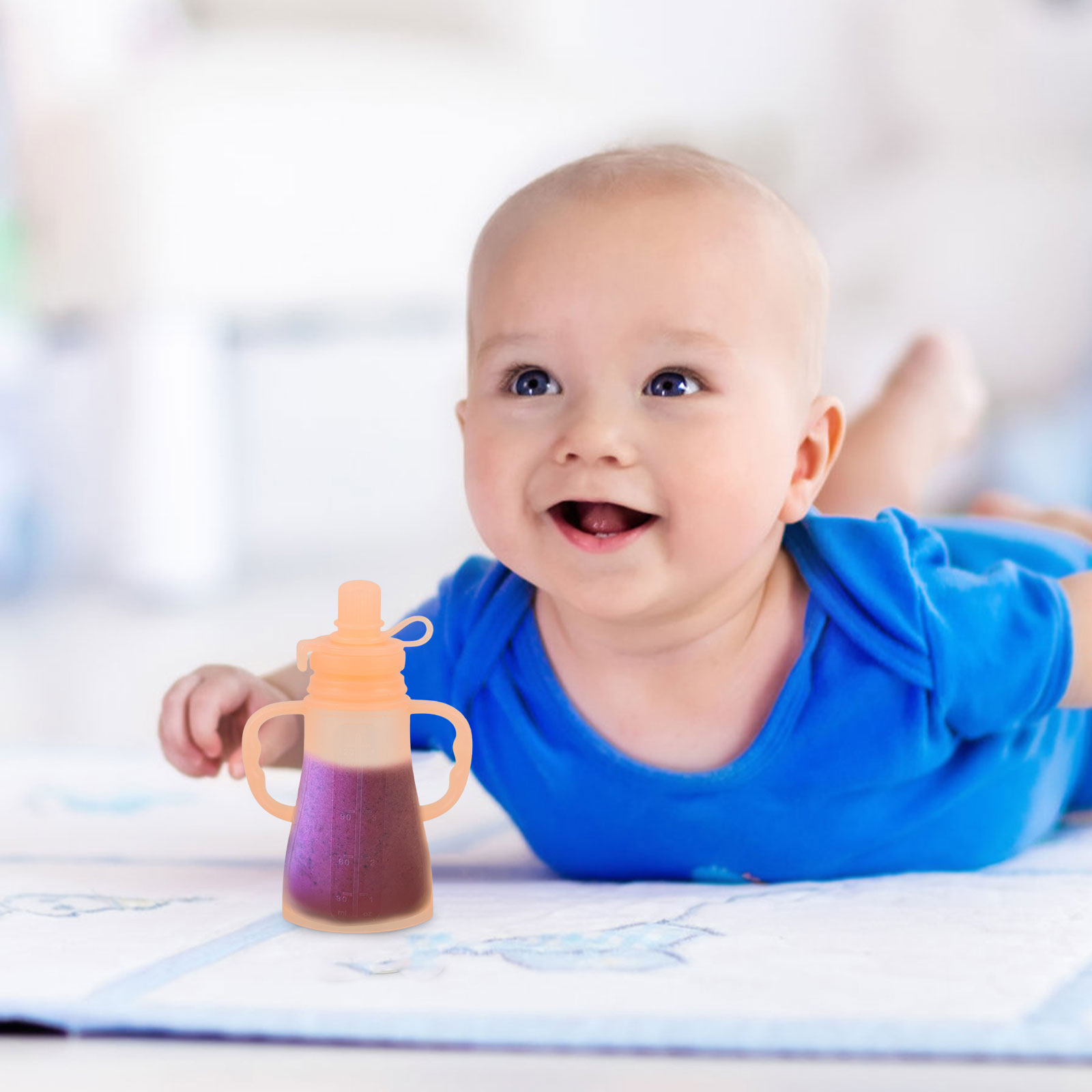Silicone Baby Food Pouches Reu - Baby Food Yogurt 评论和价格