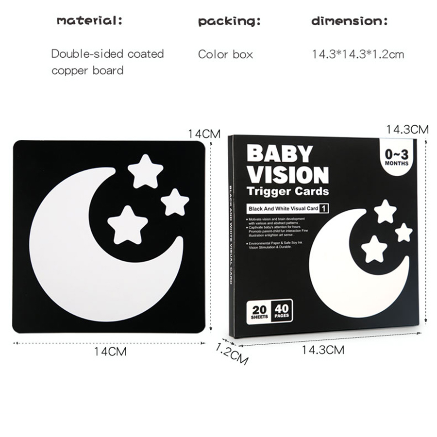 Baby Visual Stimulation Cards  - Baby Food Eat 评论和价格