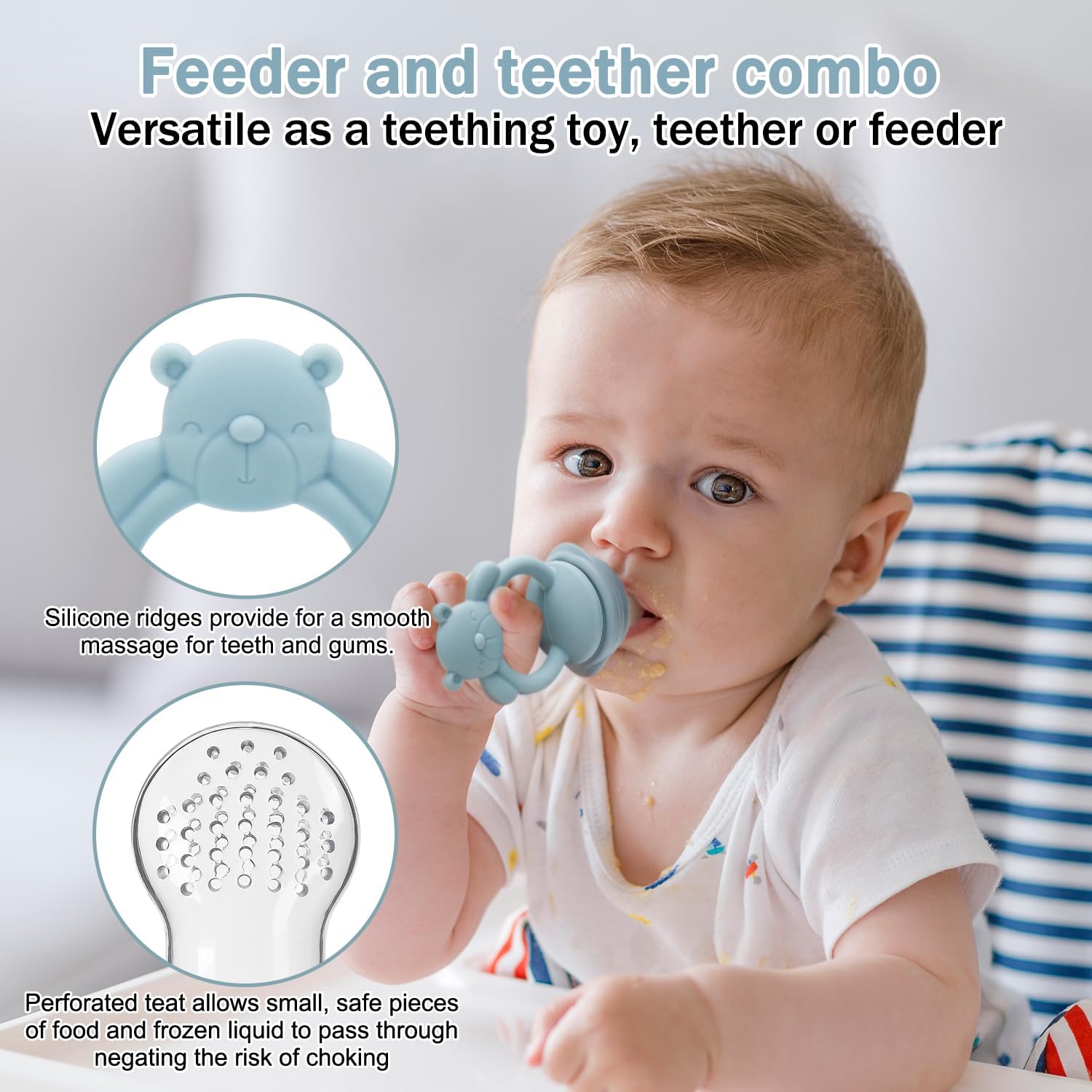 Baby Fruit & Food Feeder Pacif - Baby Food Kids 评论和价格