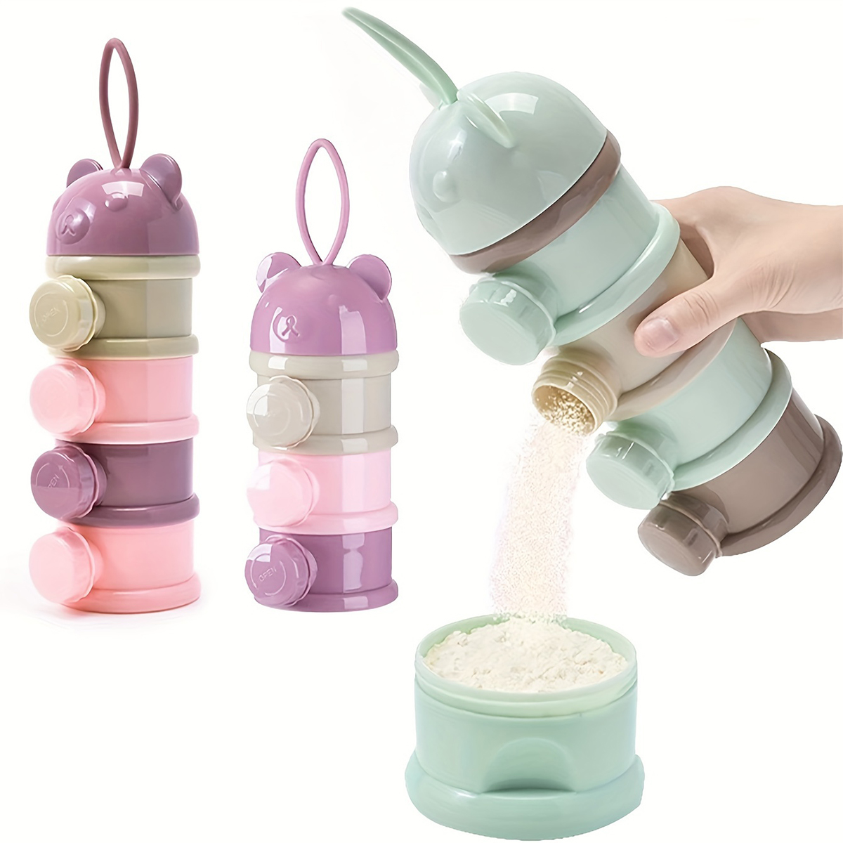 Large Capacity Baby Milk Powde - Puree Baby Food 评论和价格