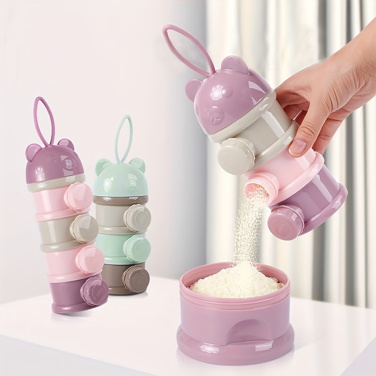 Large Capacity Baby Milk Powde - Puree Baby Food 评论和价格