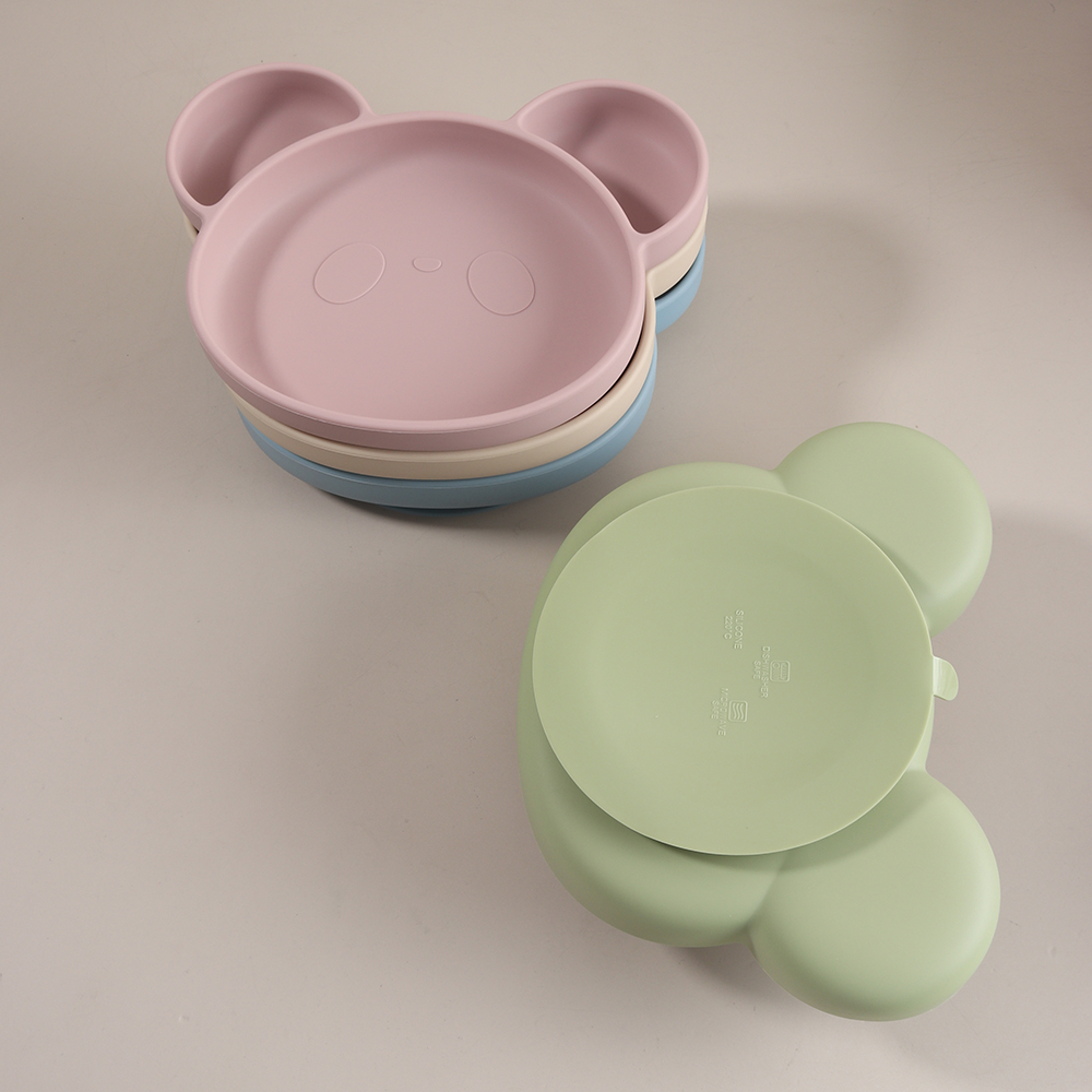 Panda Shaped Baby Feeding Plat - Baby Food Diary 评论和价格