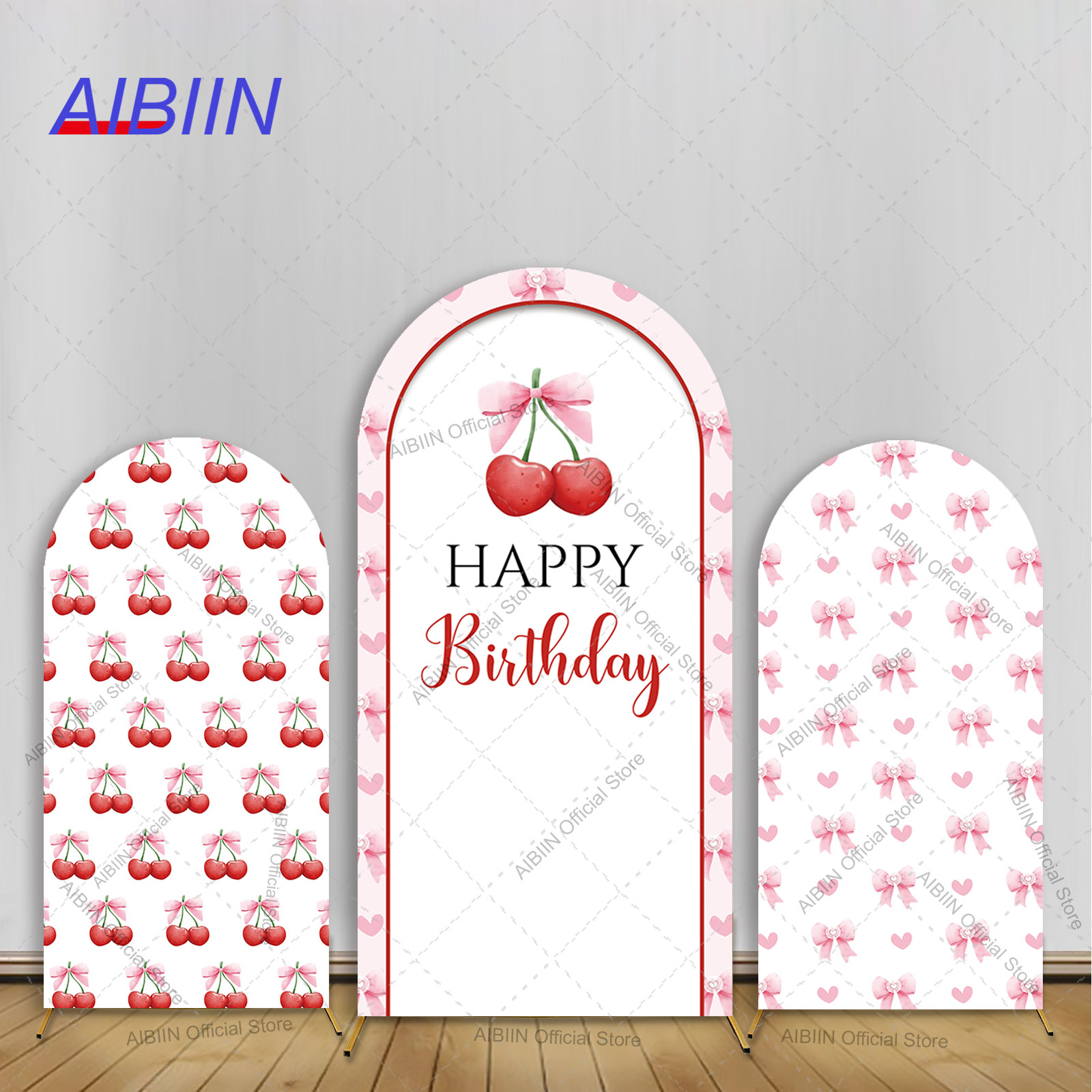Girl Cherry Happy Birthday Arc - Baby Food Ideas 评论和价格