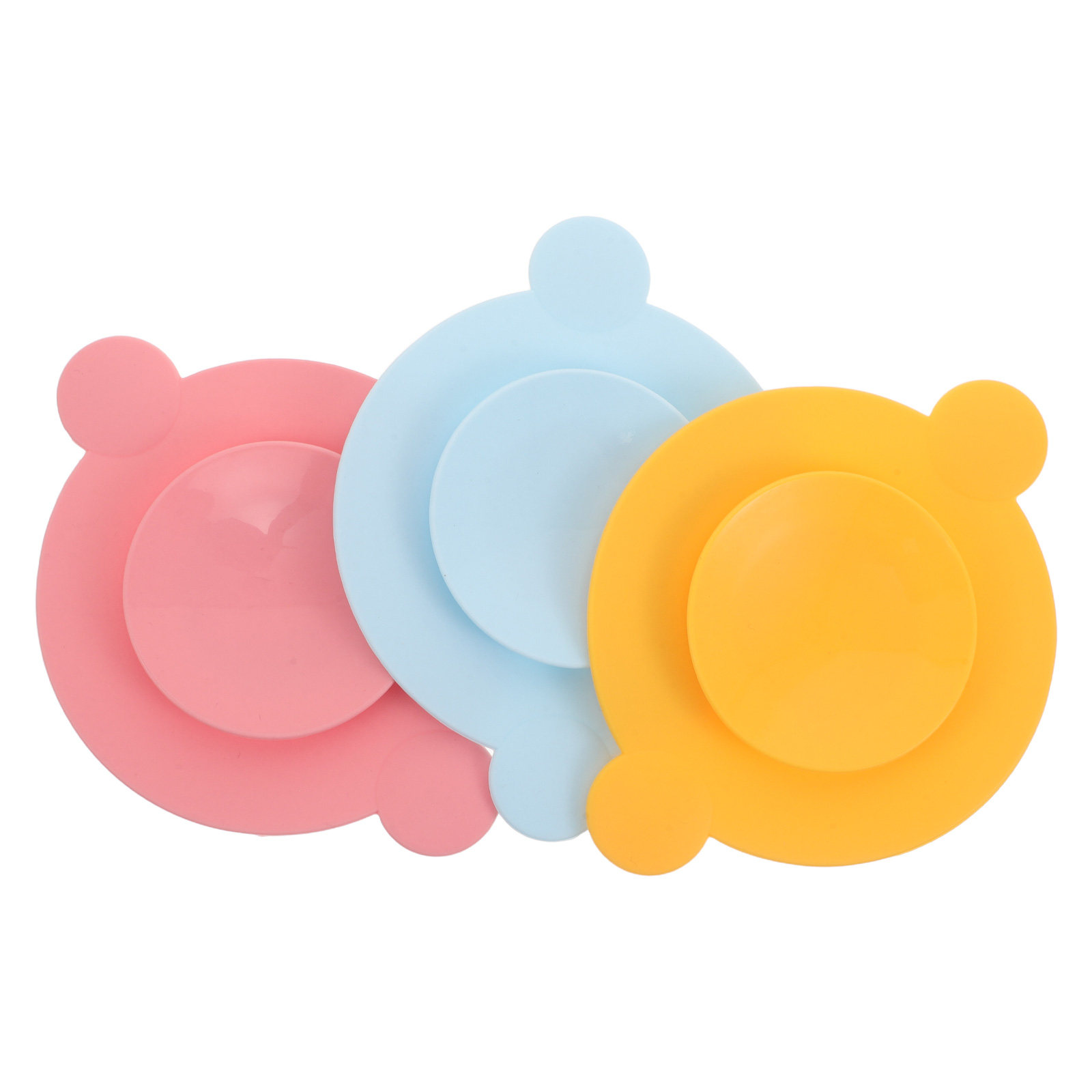 3Pcs Silicone Suction Plate Pa - Plate Suction Toddler 评论和价格