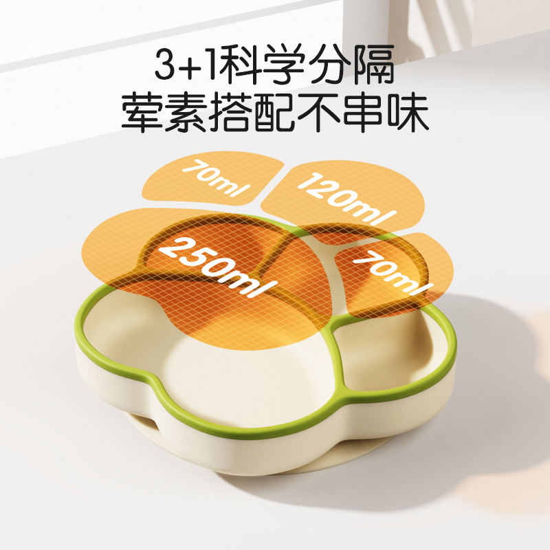 Bear Paw Silicone Suction Plat - Plate Suction Toddler 评论和价格