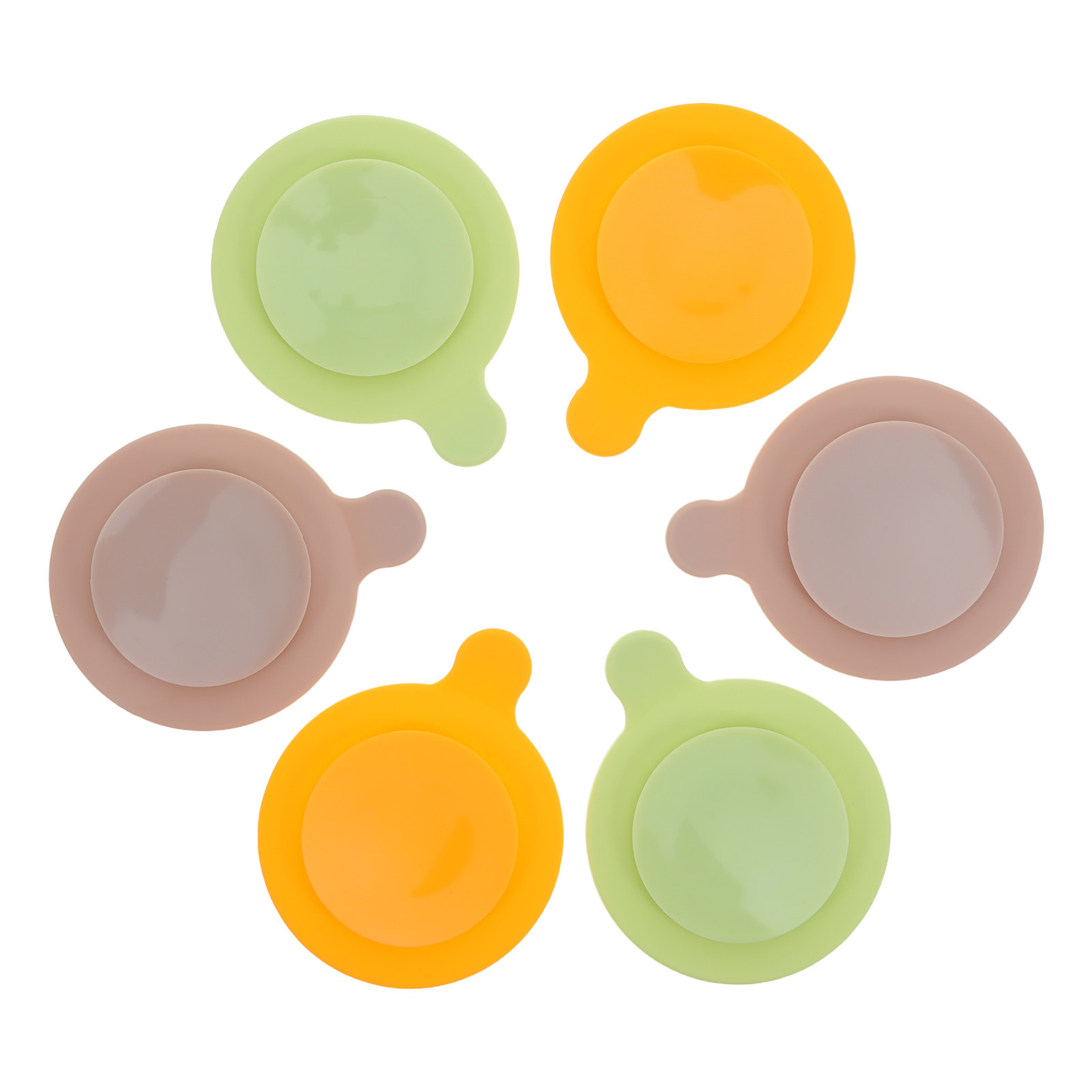 6Pcs Silicone Placemat for Tod - Plate Suction Toddler 评论和价格