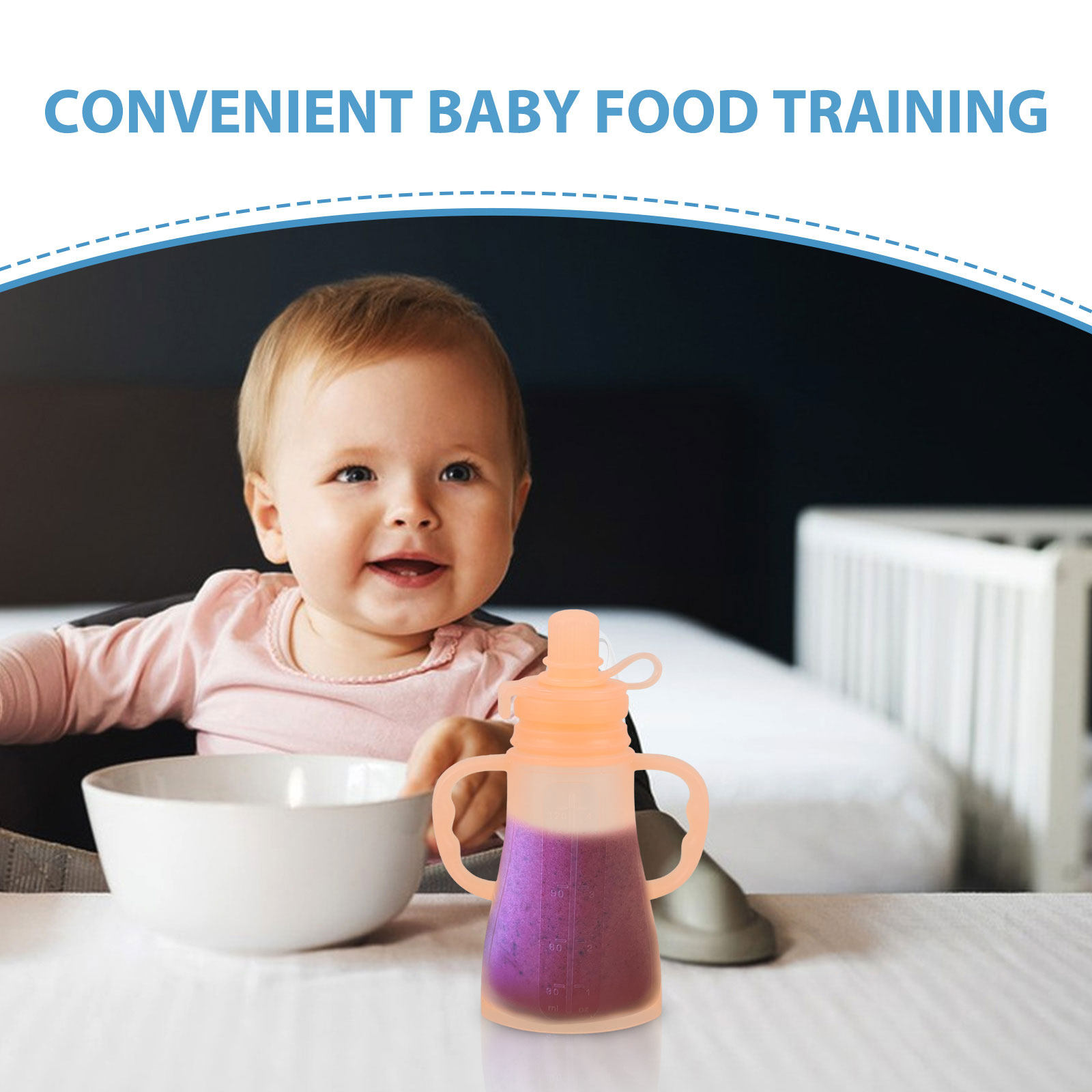 Silicone Reusable Baby Food Po - Baby Food Yogurt 评论和价格