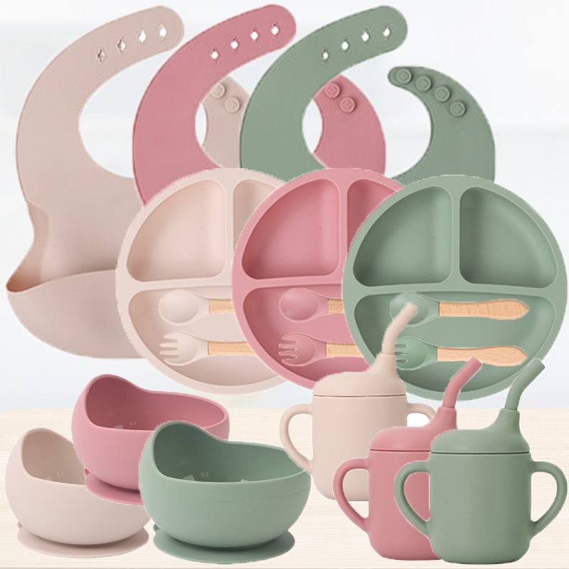Children's silicone tableware  - Baby Food Kids 评论和价格