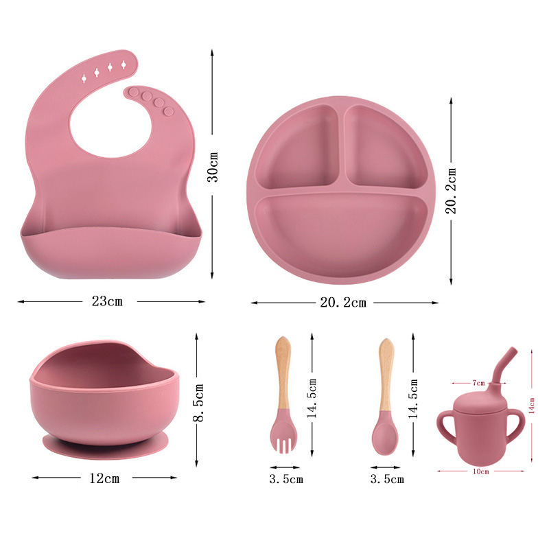 Children's silicone tableware  - Baby Food Kids 评论和价格
