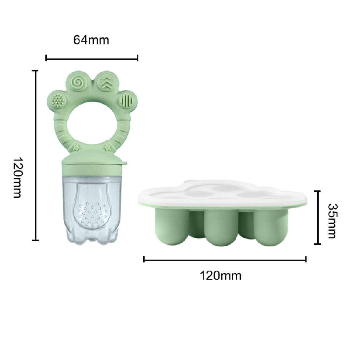 Baby Fruit Food Feeder & Freez - Baby Food Kids 评论和价格