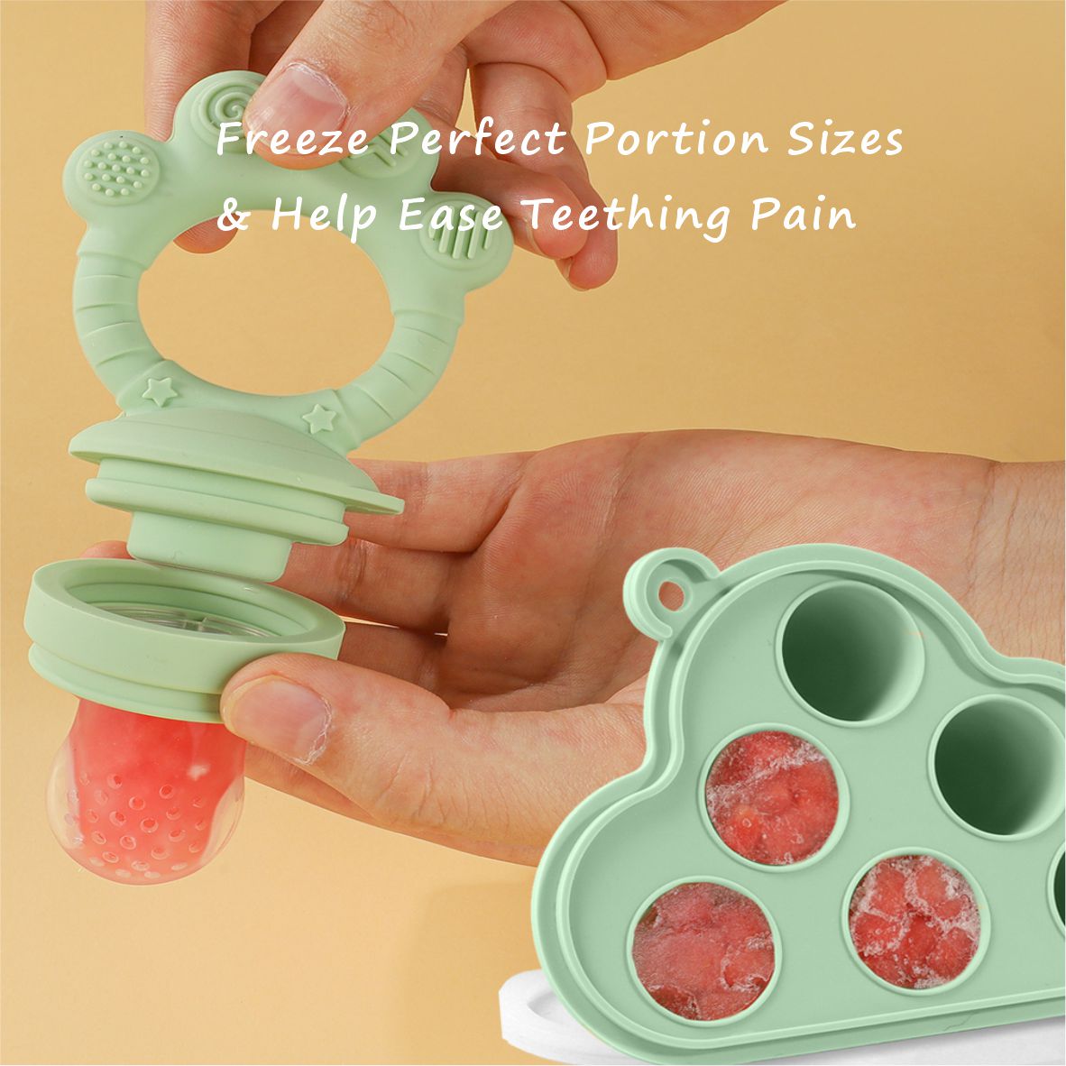 Baby Fruit Food Feeder & Freez - Baby Food Kids 评论和价格