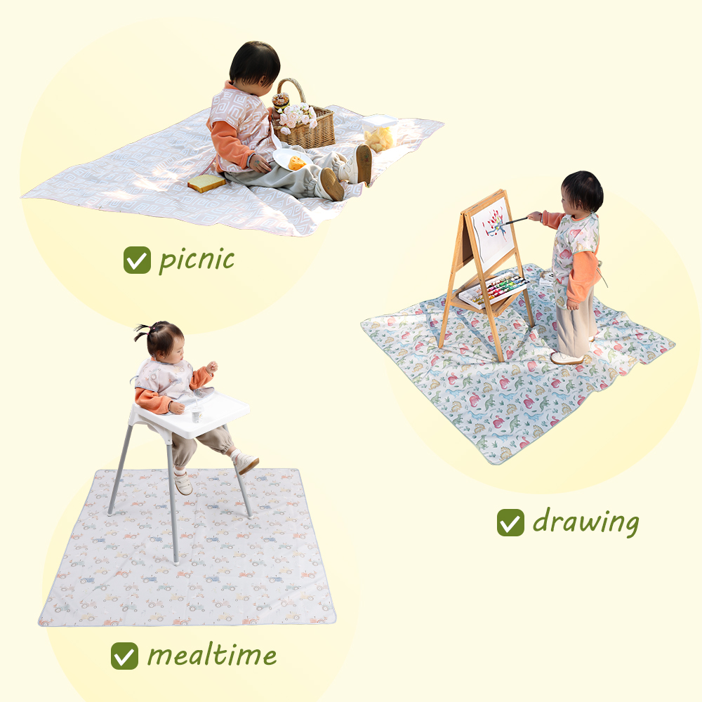 Elinfant 1 Pc Baby High Chair  - Highchair Splash Mat 评论和价格