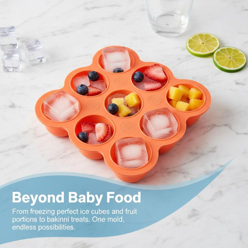 Baby Food Silicone Container 9 - Puree Baby Food 评论和价格