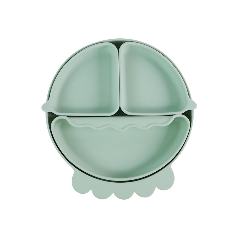 Baby Safe Silicone Dining Plat - Plate Suction Toddler 评论和价格