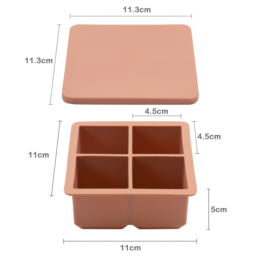Food Grade Soft Silicone Squar - Baby Food Bowl 评论和价格
