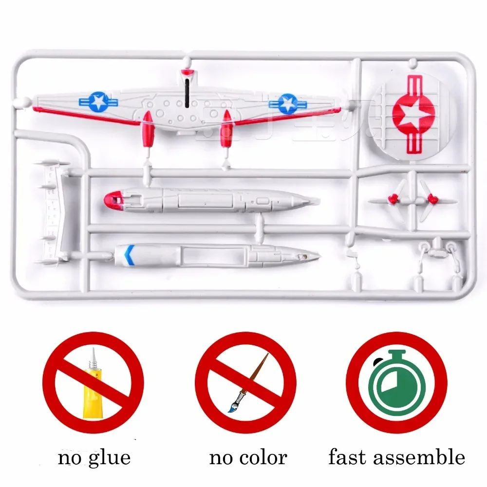1PCS 4D Plastic Assembled Airp - Baby Food Eat 评论和价格