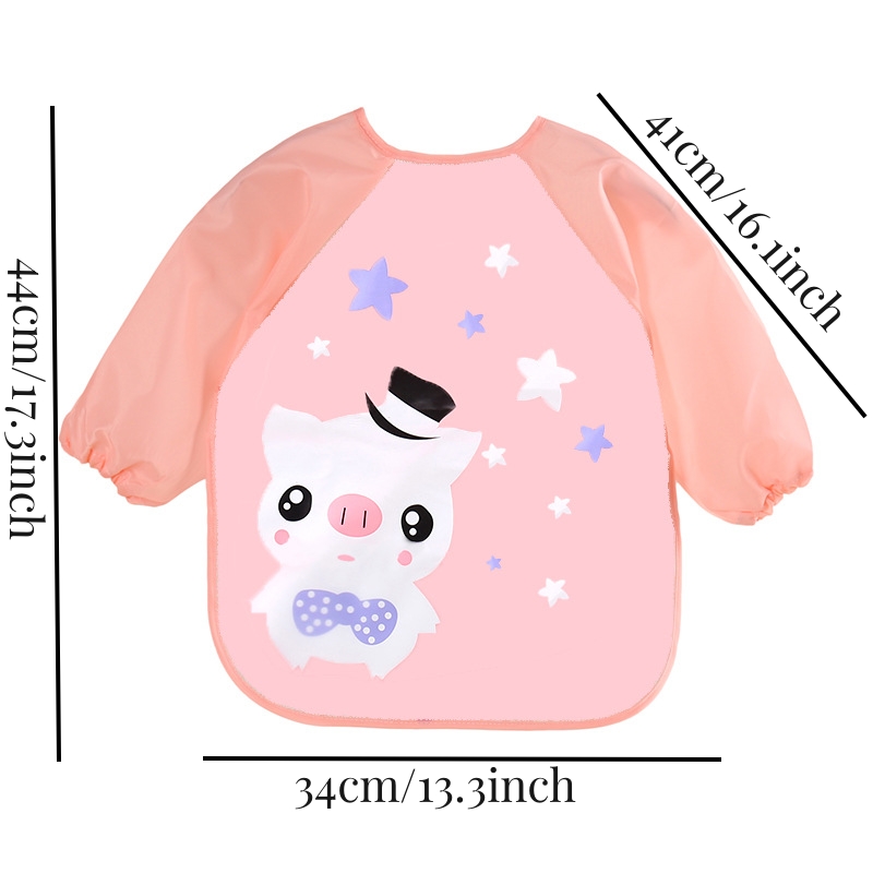 Waterproof EVA Full Sleeve Bab - Baby Food Eat 评论和价格