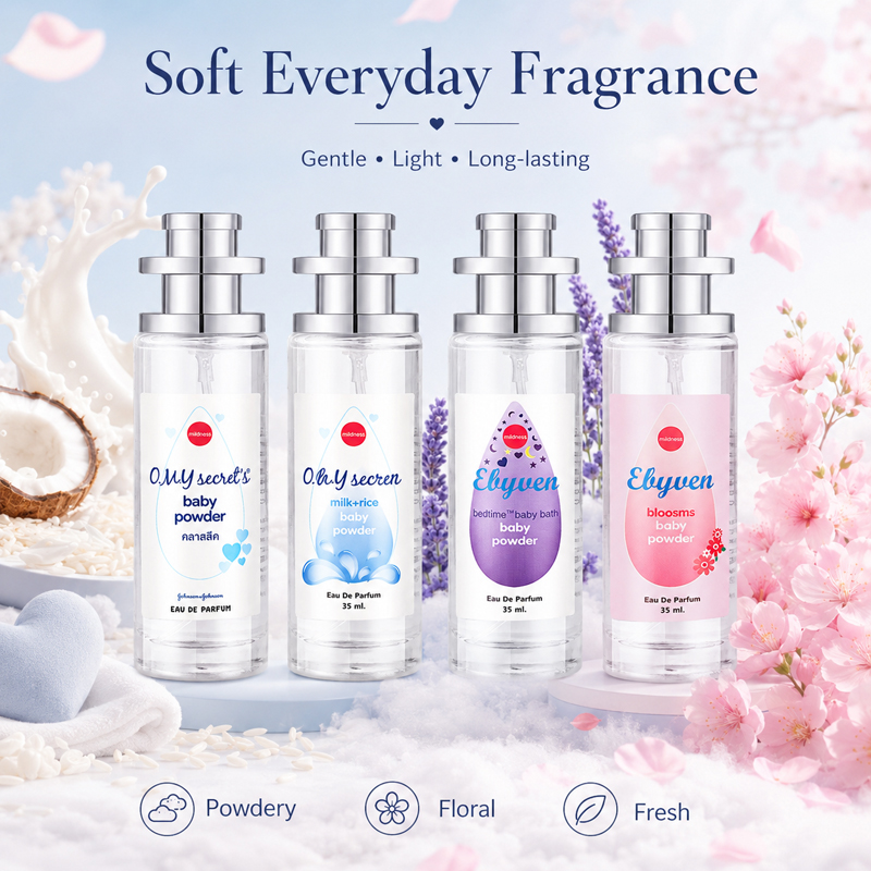 2pcs 35ml Baby Powder Perfume  - Puree Baby Food 评论和价格