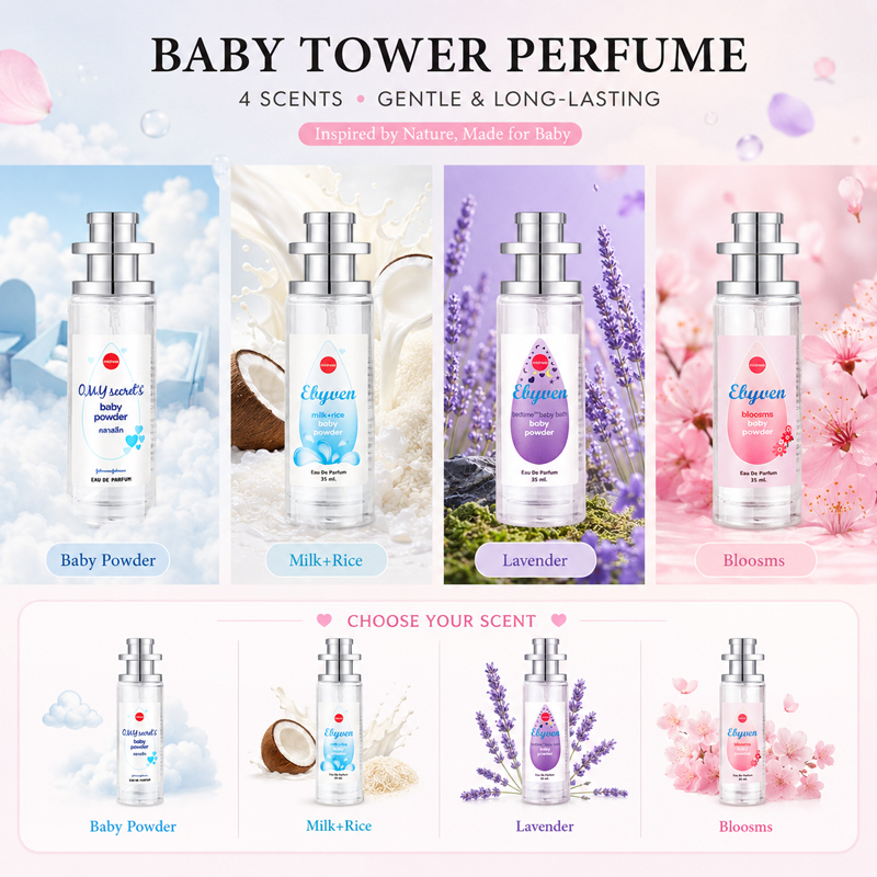 2pcs 35ml Baby Powder Perfume  - Puree Baby Food 评论和价格