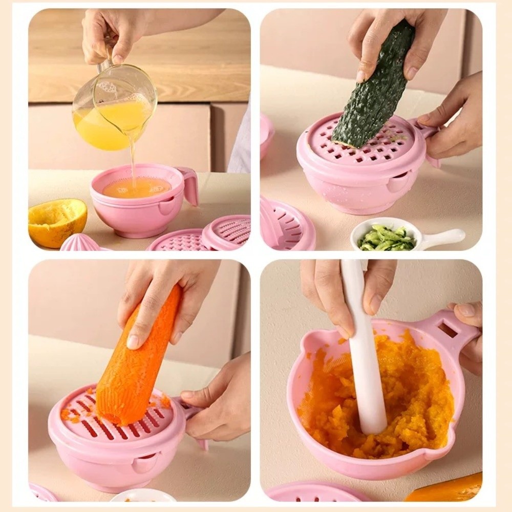 Solid color Baby Food Grinding - Puree Baby Food 评论和价格