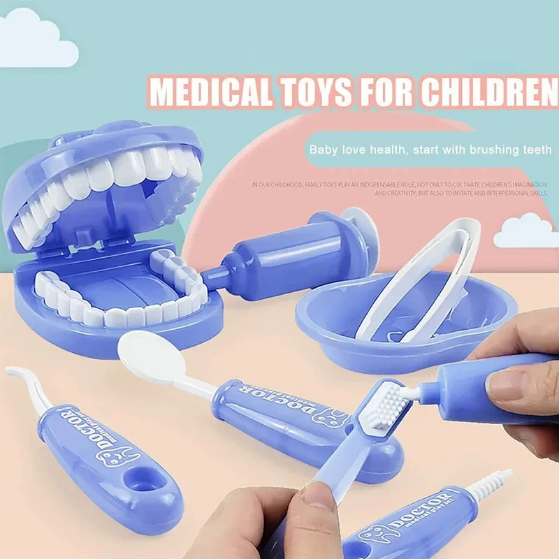 Dental Role Play Kit - Kids De - Baby Food Eat 评论和价格