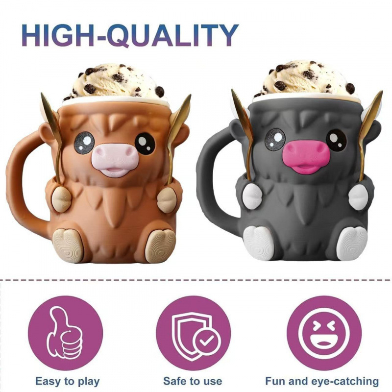 Highland Cow Ice Cream Pint Ho - Baby Food Yogurt 评论和价格