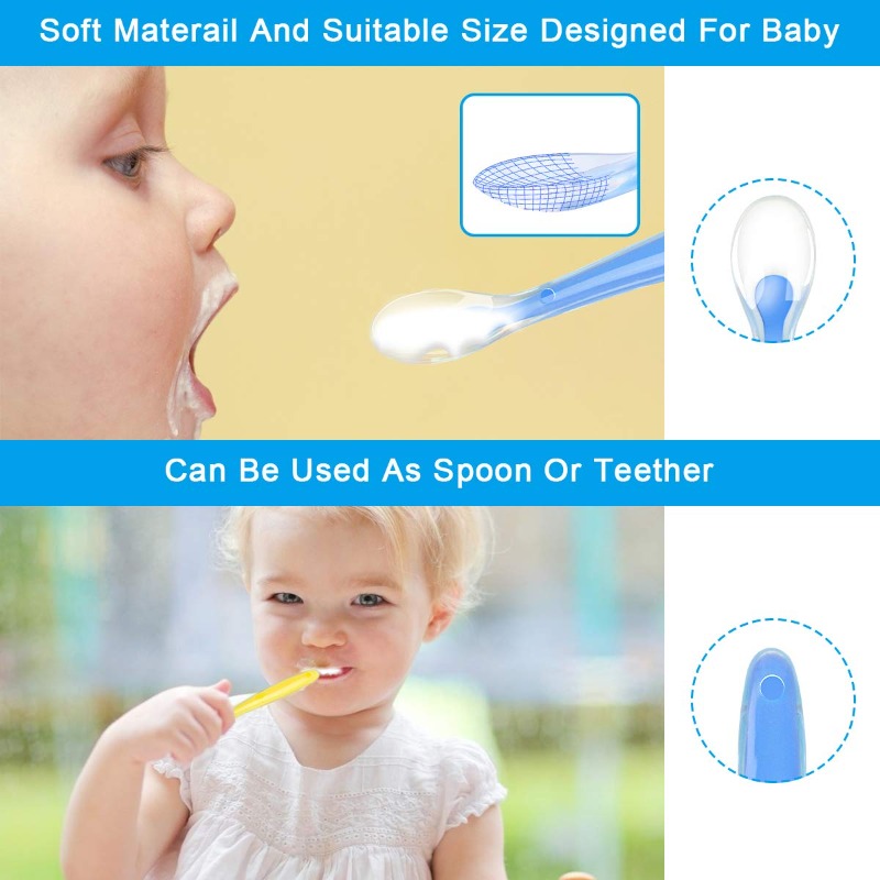 BPA Free Baby Silicone Spoons  - Baby Food Diary 评论和价格