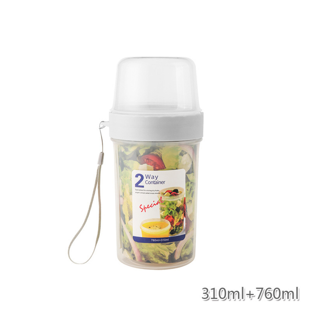 Double Layer Leakproof Food Ca - Baby Food Yogurt 评论和价格