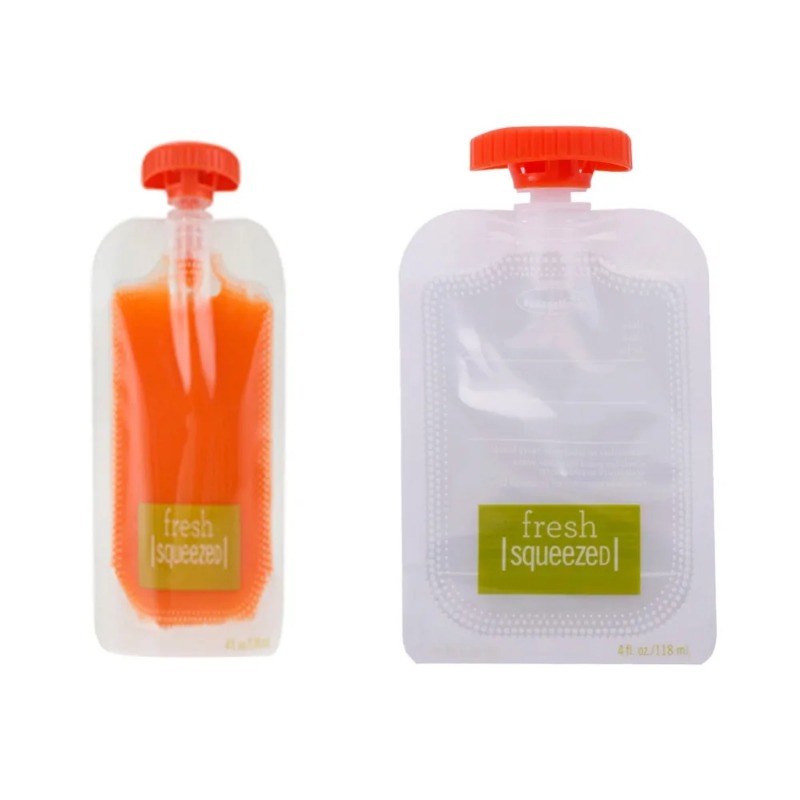 50Pcs Baby Food Storage Bag Ma - Baby Puree Pouch 评论和价格